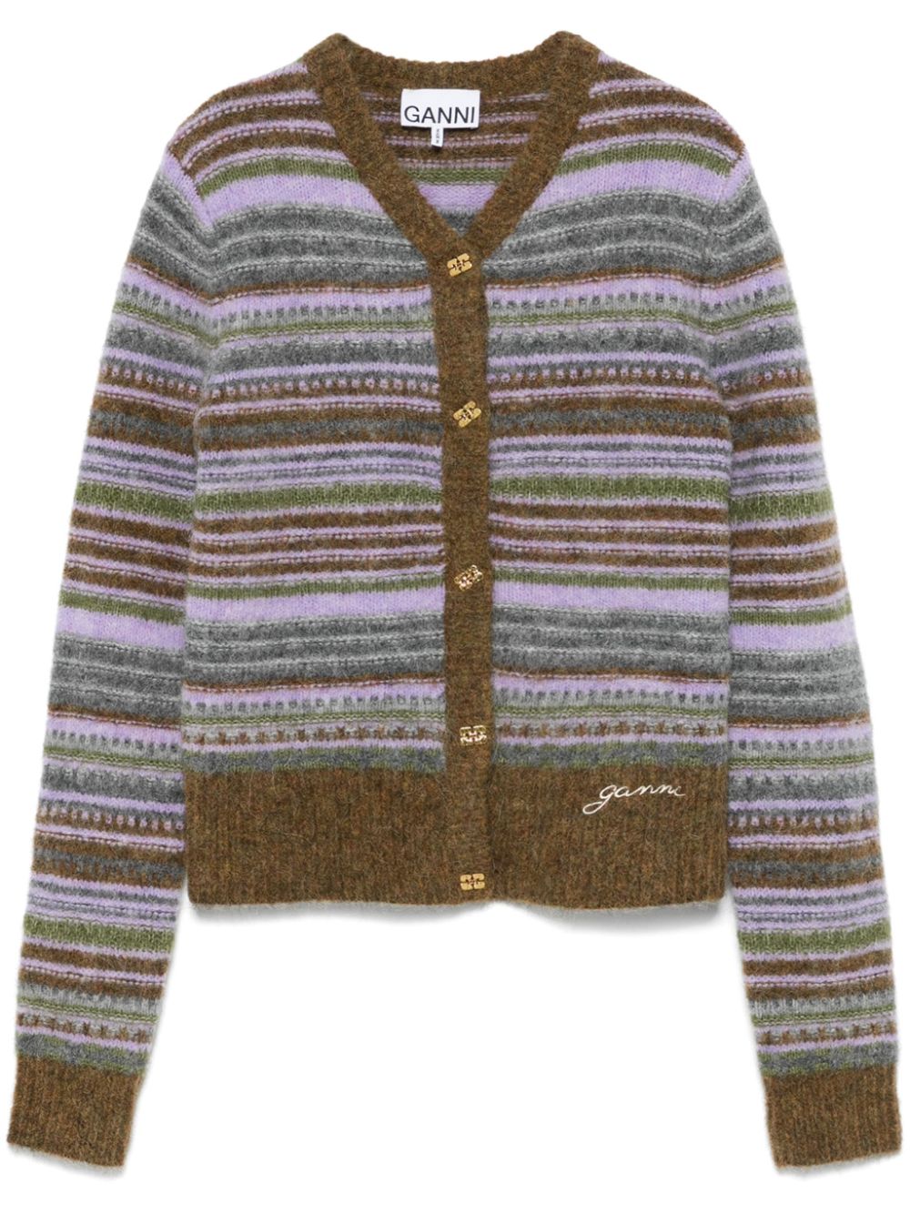 Ganni Women's Sweaters Green