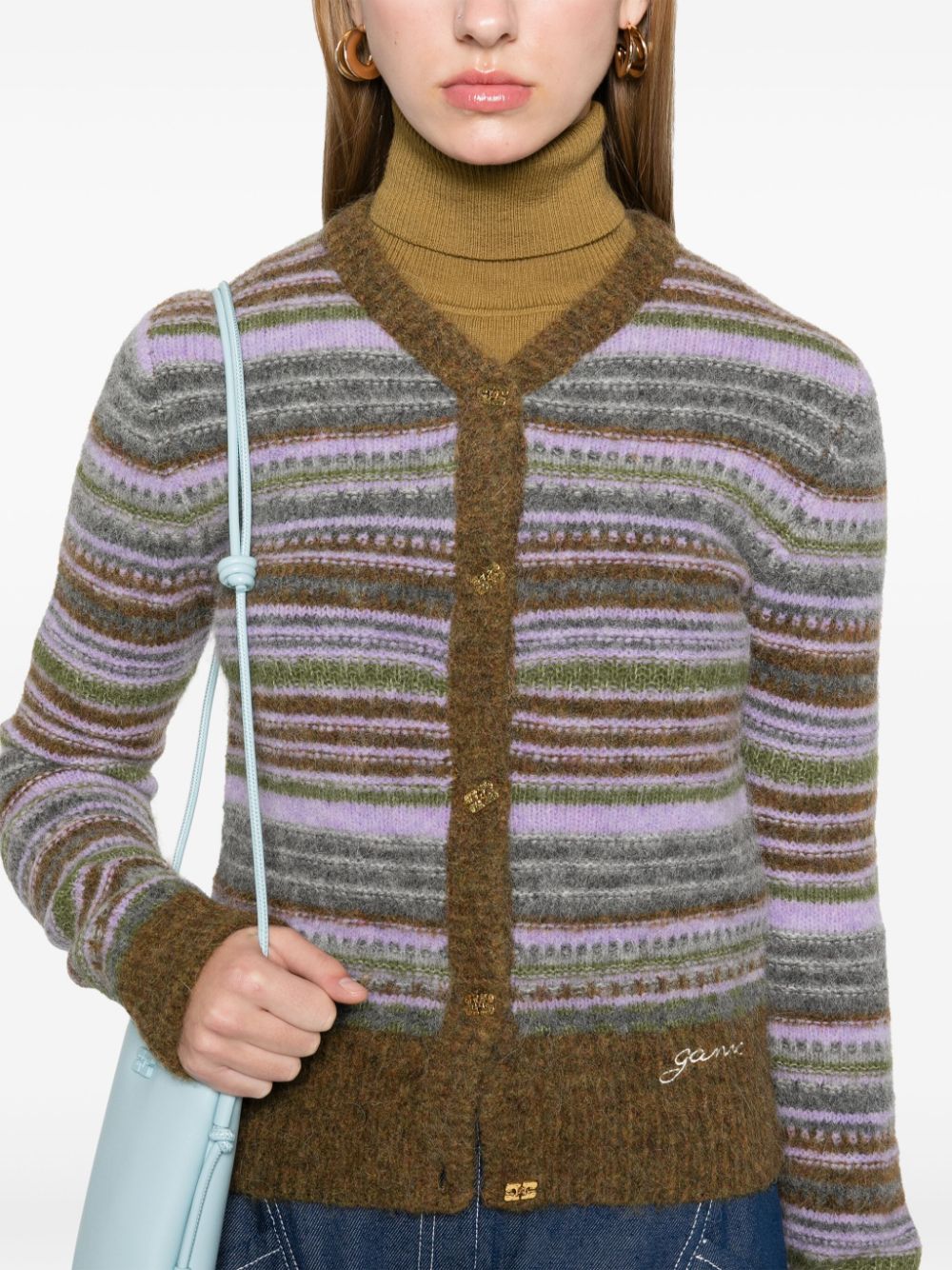 Ganni Women's Sweaters Green