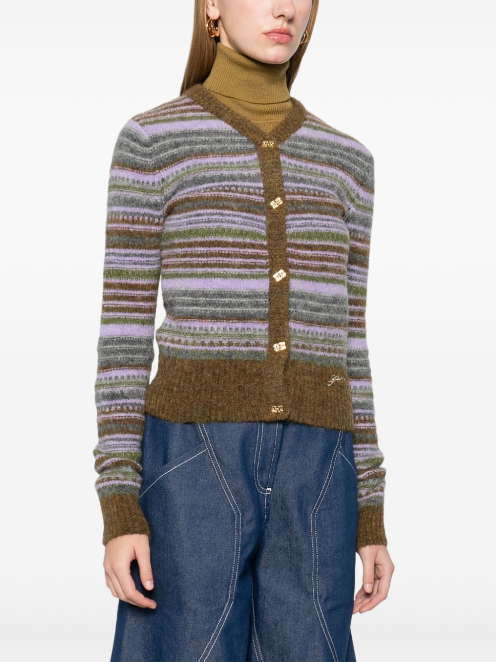 Ganni Women's Sweaters Green