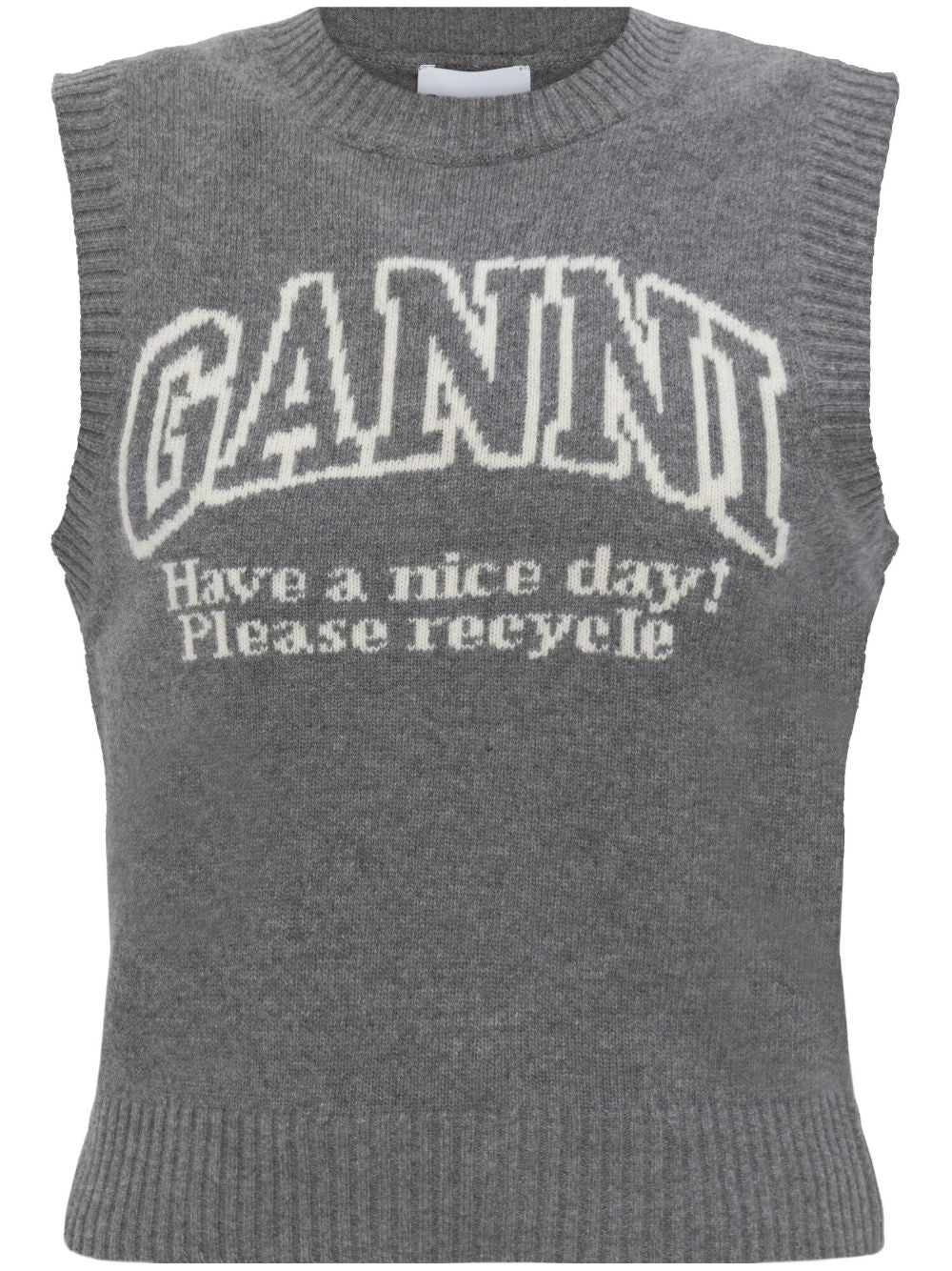 Ganni Women's Sweaters Grey