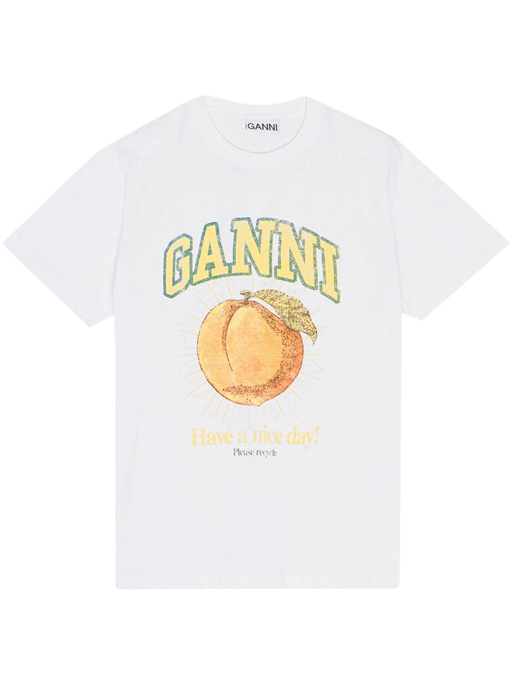 Ganni Women's T-Shirts And Polos White