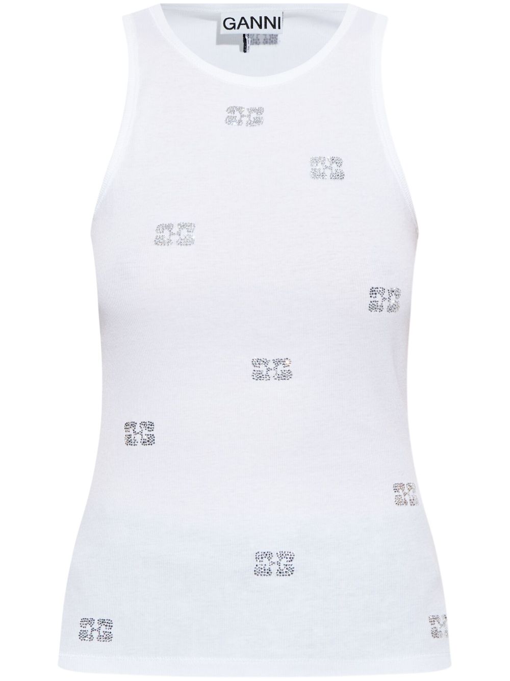 Ganni Women's Top White