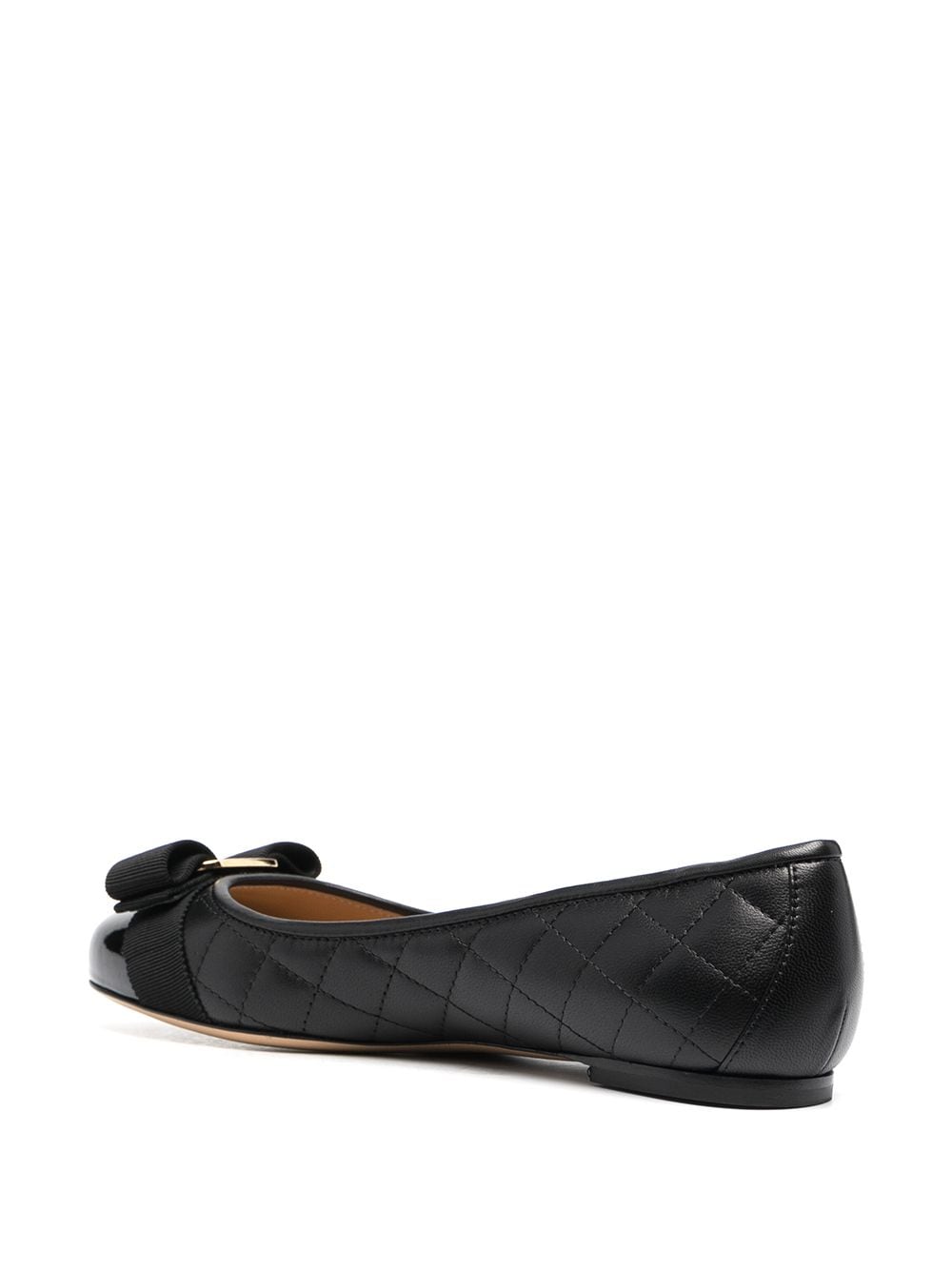 Ferragamo Women's Varina Quilted Ballerinas