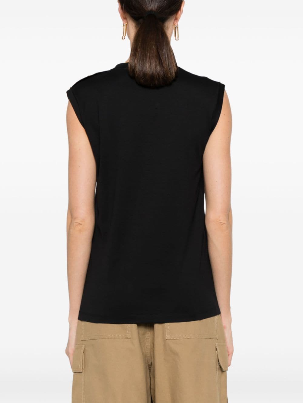 Balmain Women's Button Detail Top