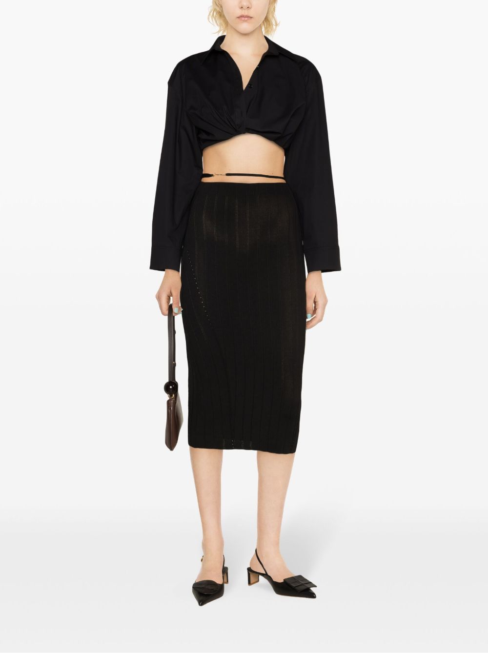 Jacquemus Women's Skirts Black