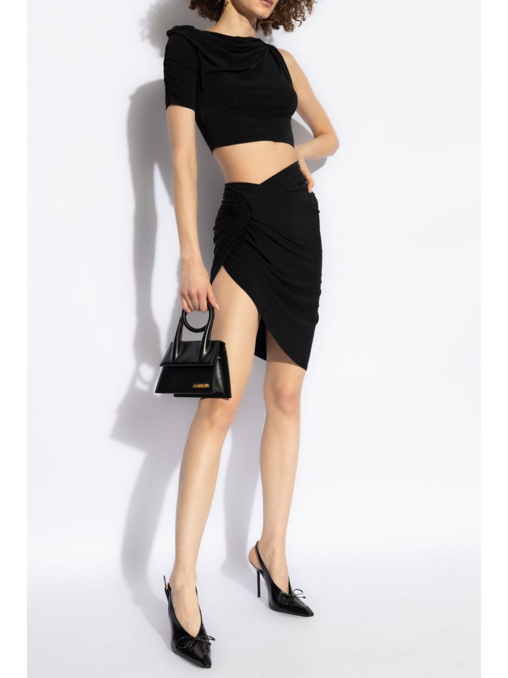 Jacquemus Women's La Mini Jupe Drapeado Skirt