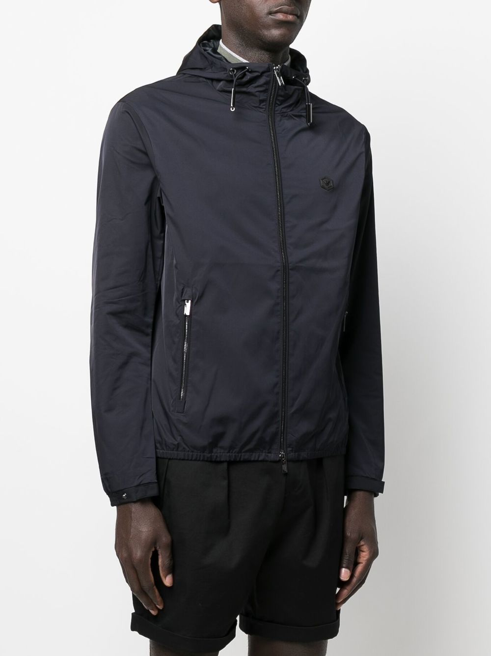 Emporio Armani Men's Water-Repellent Hooded Jacket