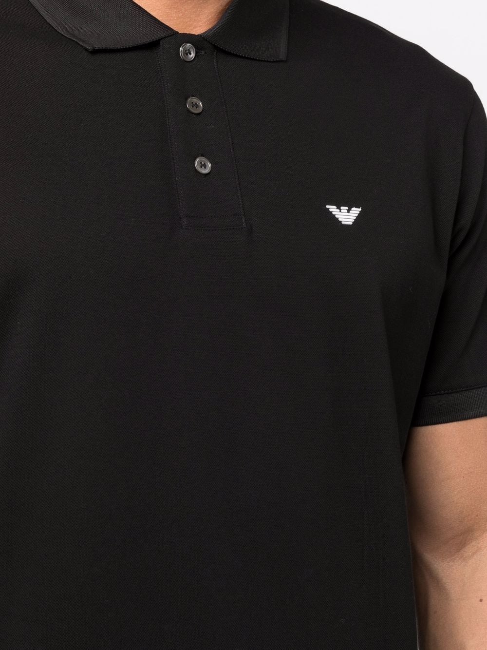 Emporio Armani Men's Logo Detail Polo Shirt