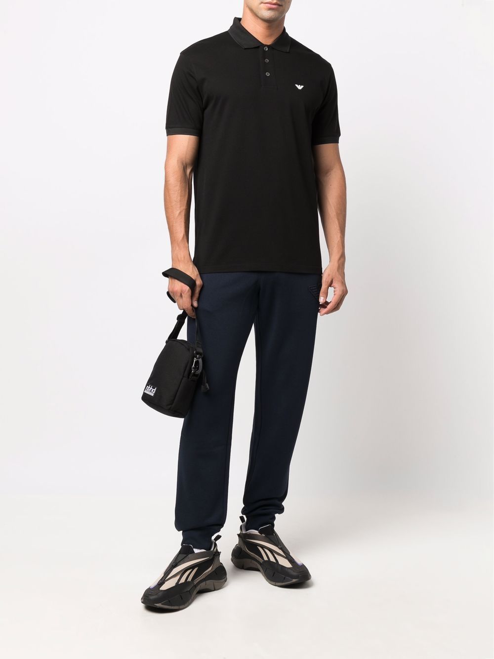 Emporio Armani Men's Logo Detail Polo Shirt