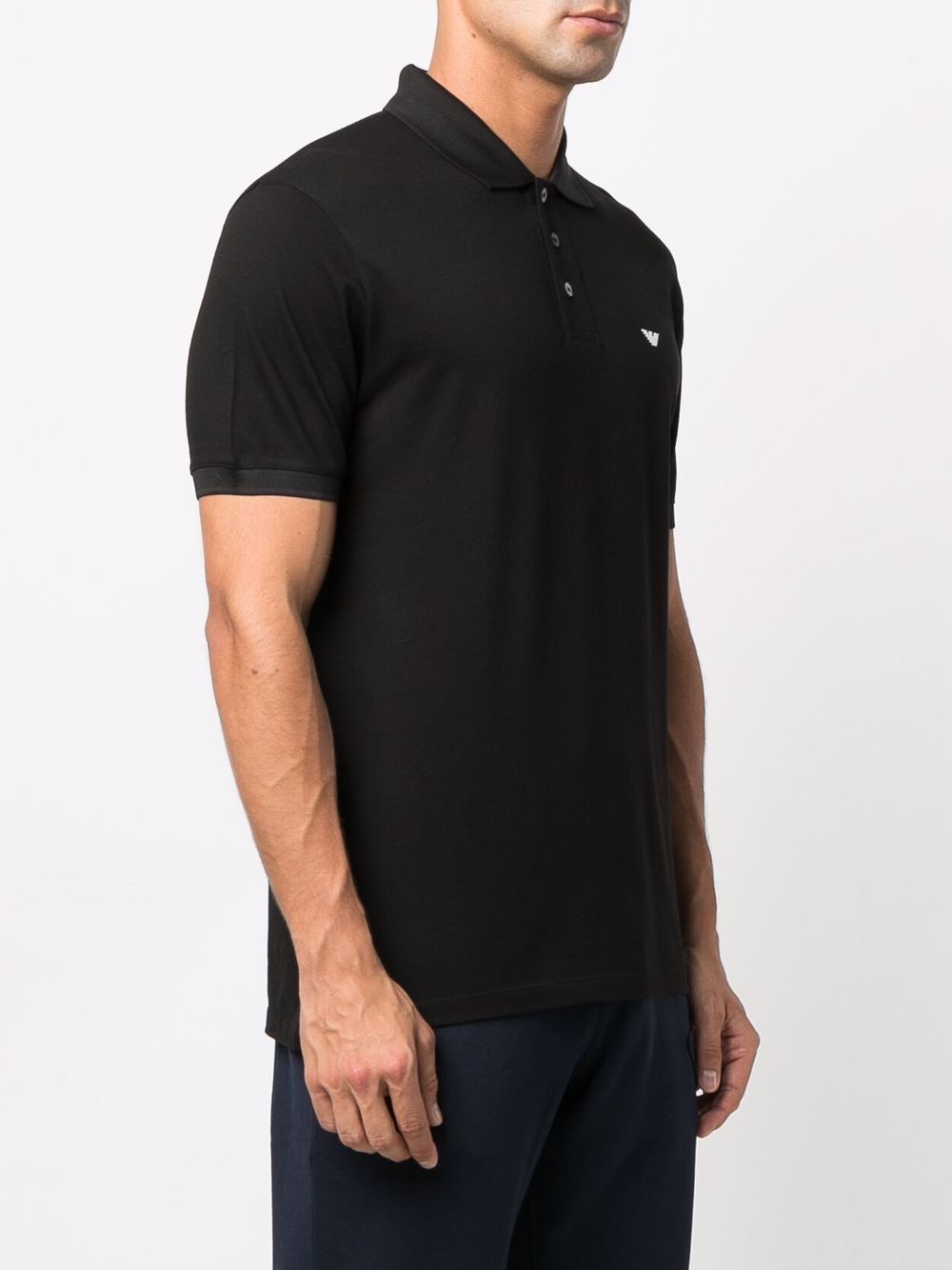 Emporio Armani Men's Logo Detail Polo Shirt