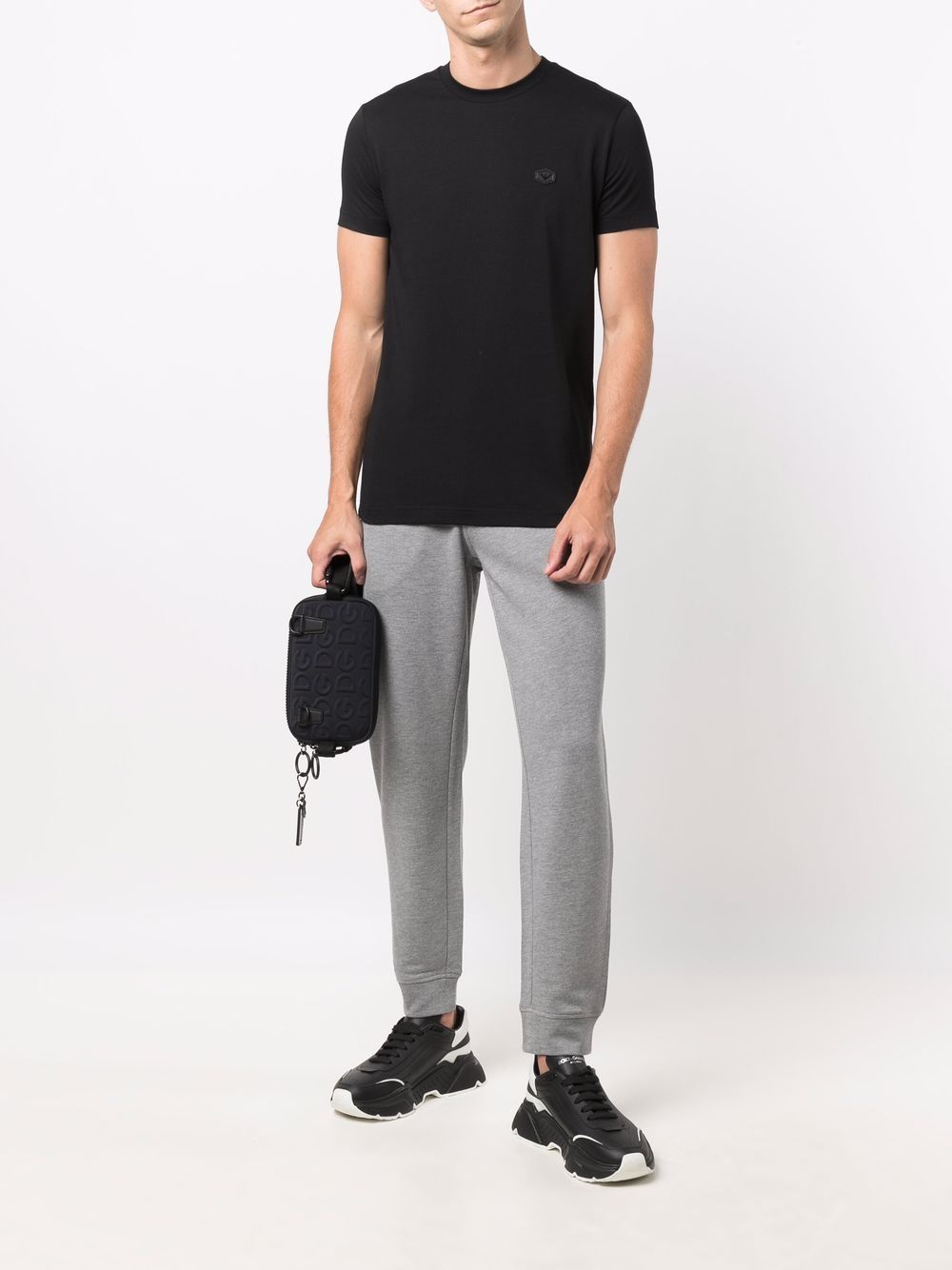 Emporio Armani Men's Logo Patch Short-Sleeved T-Shirt