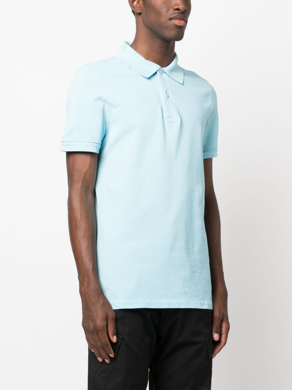 Tom Ford Men's T-Shirts And Polos Clear Blue