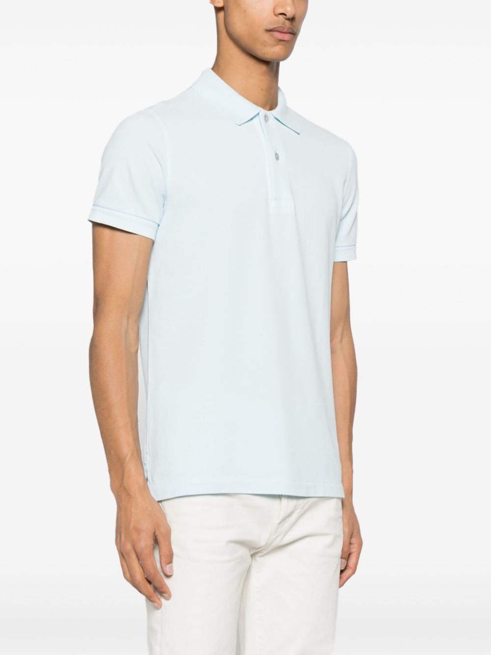 Tom Ford Men's T-Shirts And Polos Clear Blue