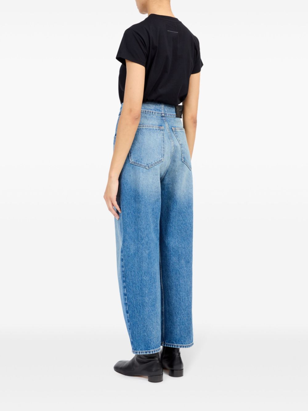 Mm6 Maison Margiela Women's Jeans Clear Blue