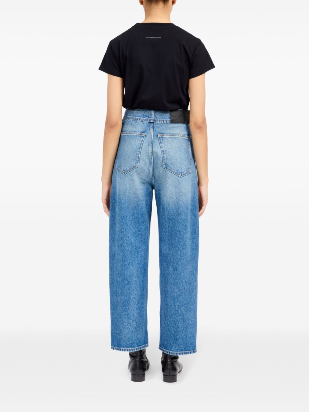 Mm6 Maison Margiela Women's Jeans Clear Blue