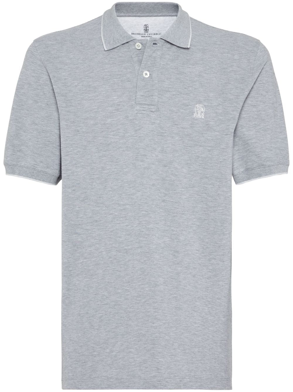 Brunello Cucinelli Men's T-Shirts And Polos Grey