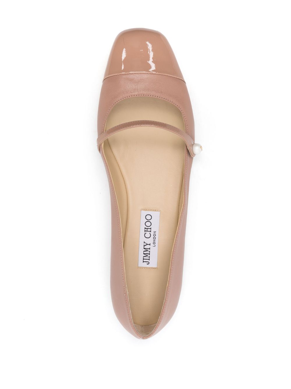 Jimmy Choo Women's Flat Shoes Powder