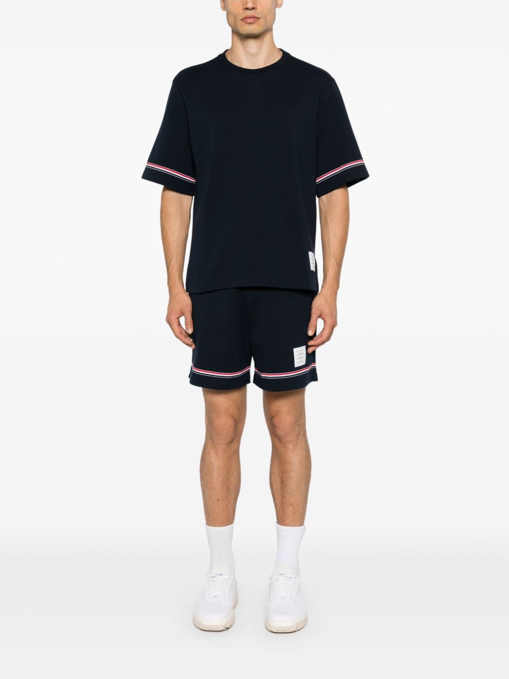 Thom Browne Men's T-Shirts And Polos Blue