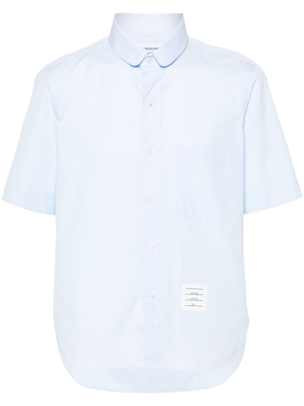Thom Browne Men's Shirts Clear Blue