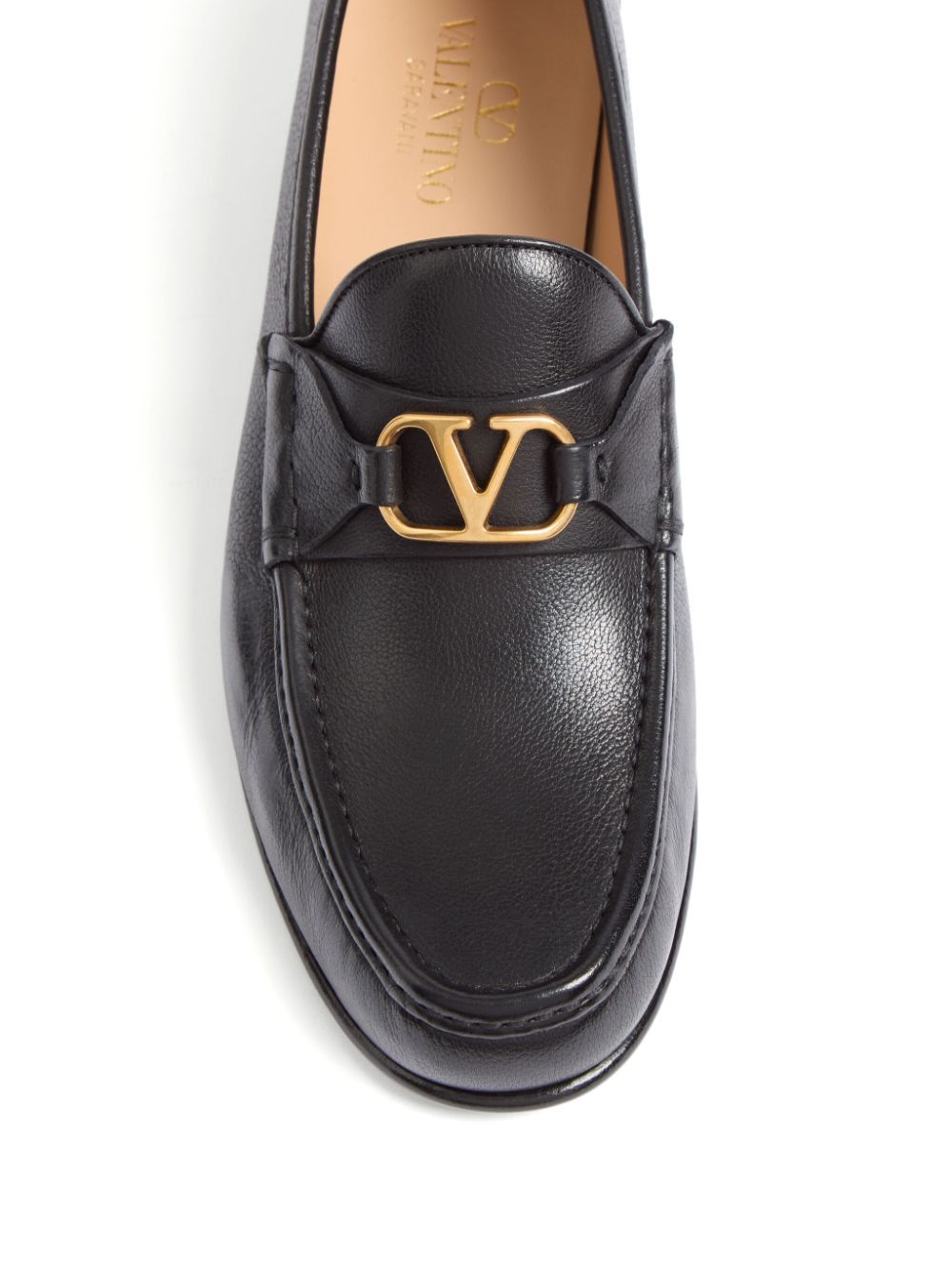 Valentino Garavani Men's Vlogo Signature Moccasin In Buffalo