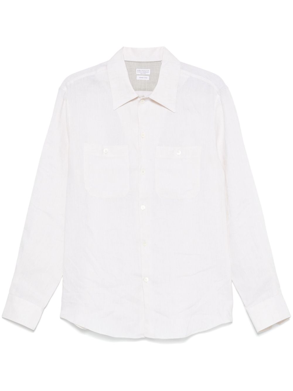Brunello Cucinelli Men's Shirts Beige