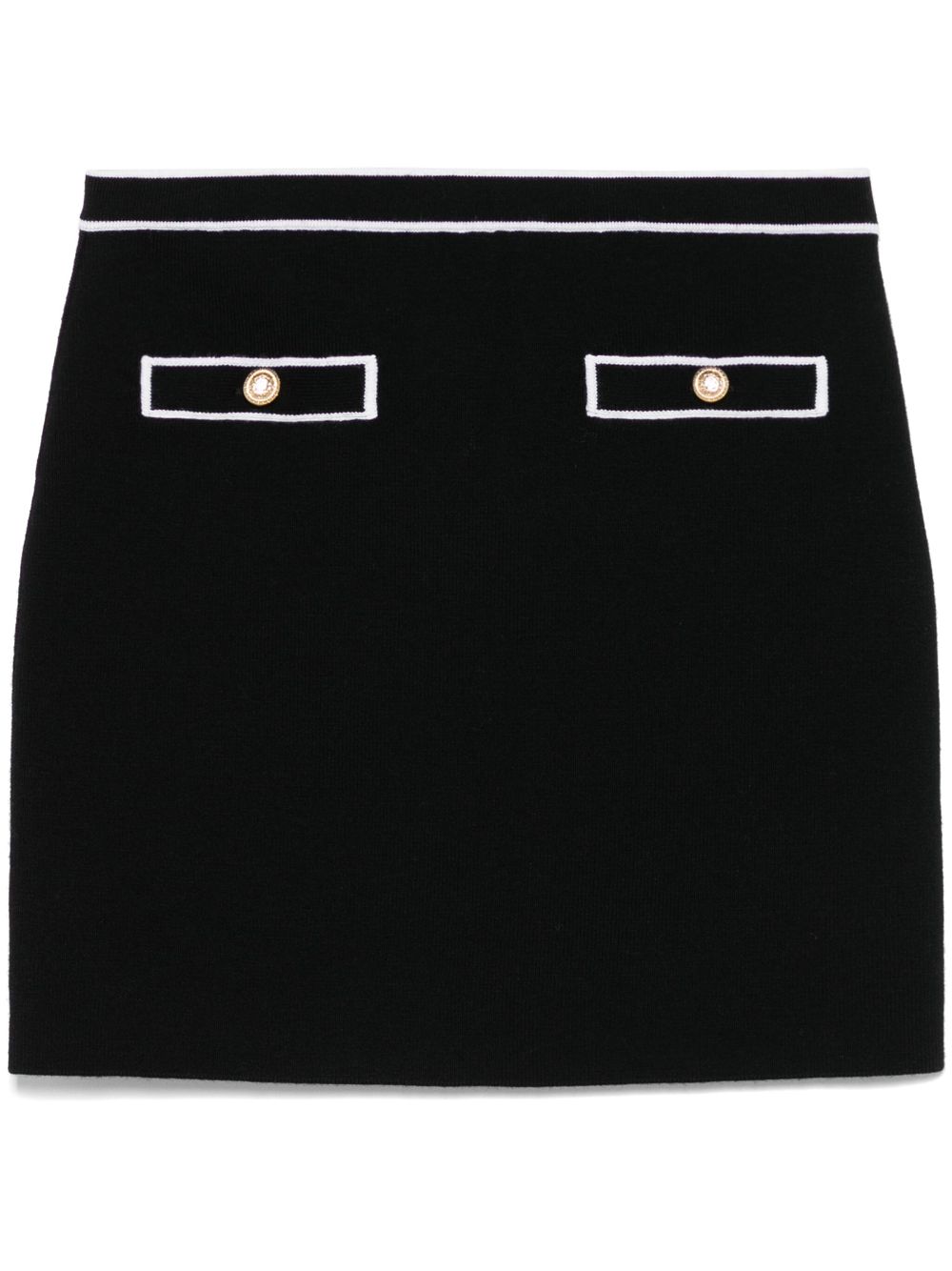 Alice + Olivia Women's Cotton Mini Skirt