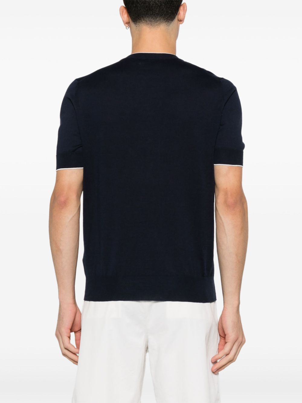 Brunello Cucinelli Men's T-Shirts And Polos Blue
