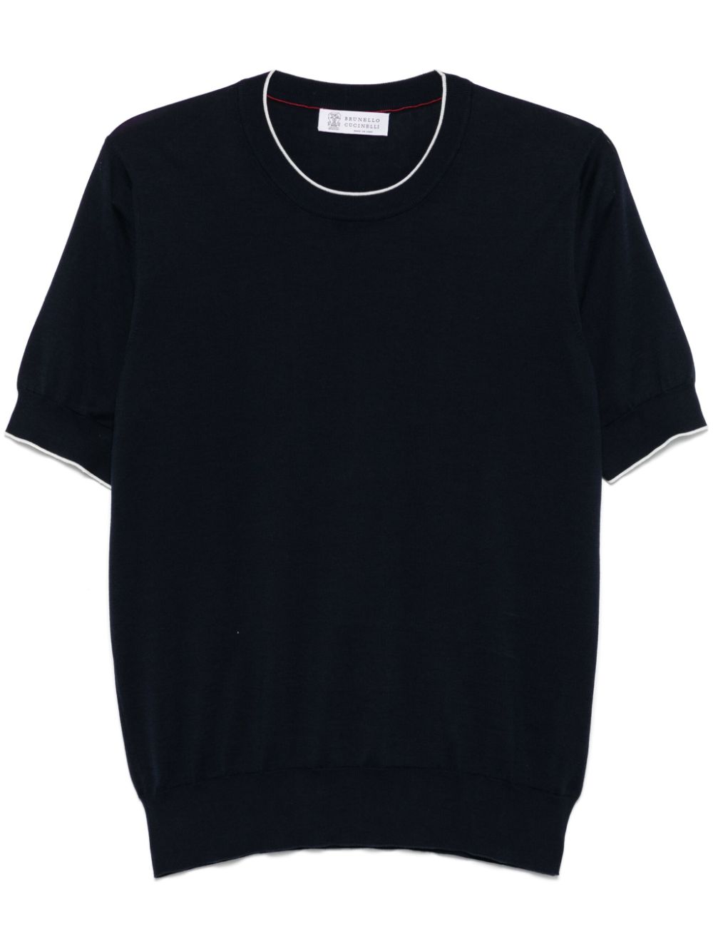 Brunello Cucinelli Men's T-Shirts And Polos Blue