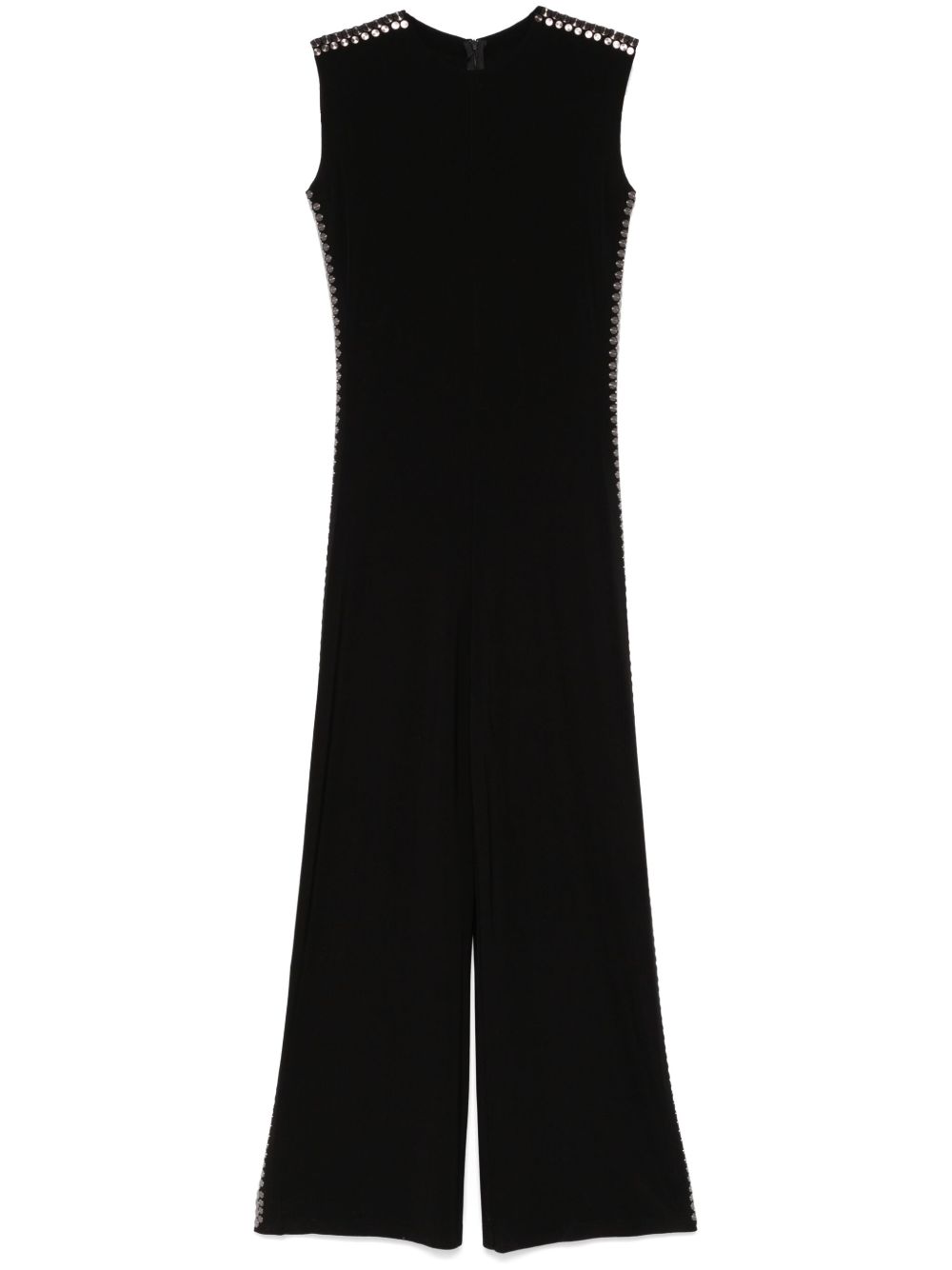 Norma Kamali Women's Studded Long Jumpsuit