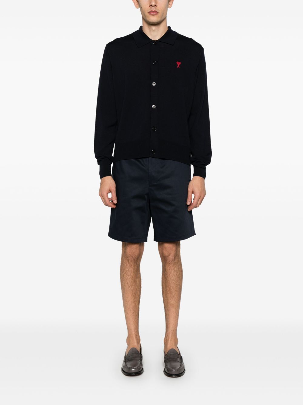 Ami Paris Men's Cotton Shorts