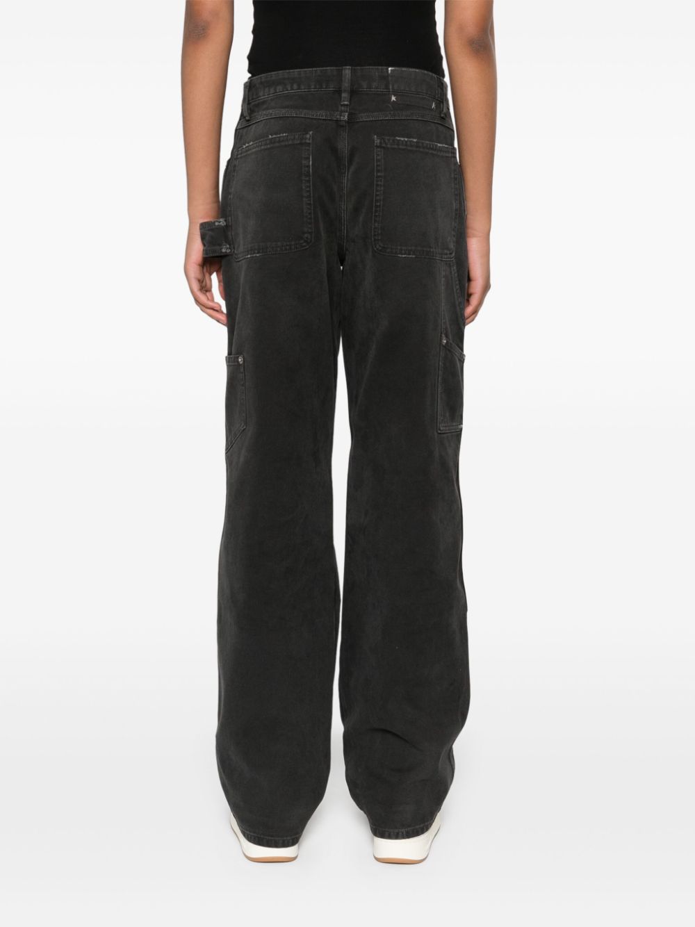Golden Goose Women's Jeans With Distressed Effect And Front Patches