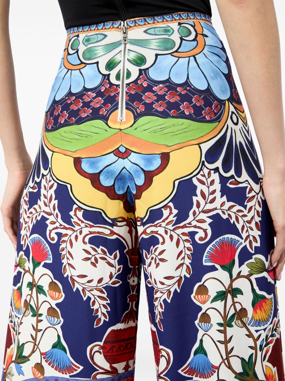 Alice + Olivia Women's Printed Trousers