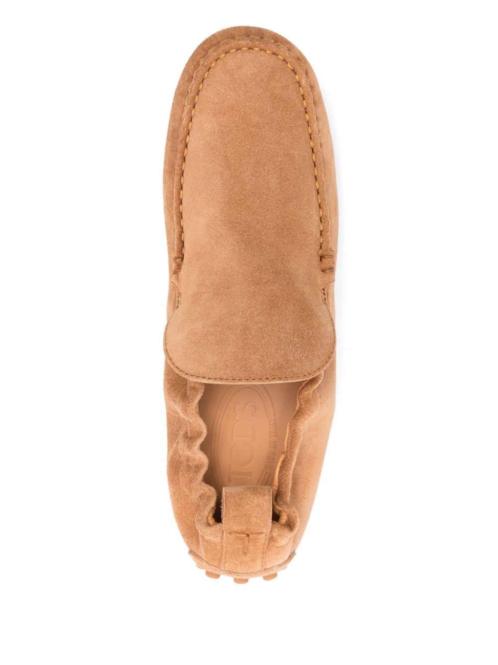 Tod's Women's Flat Shoes Camel