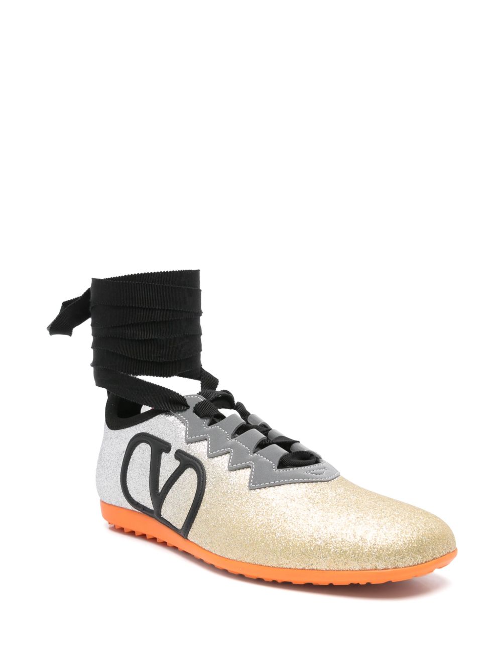 Valentino Garavani Women's Chromathon Sneaker In Perforated Nappa Leather
