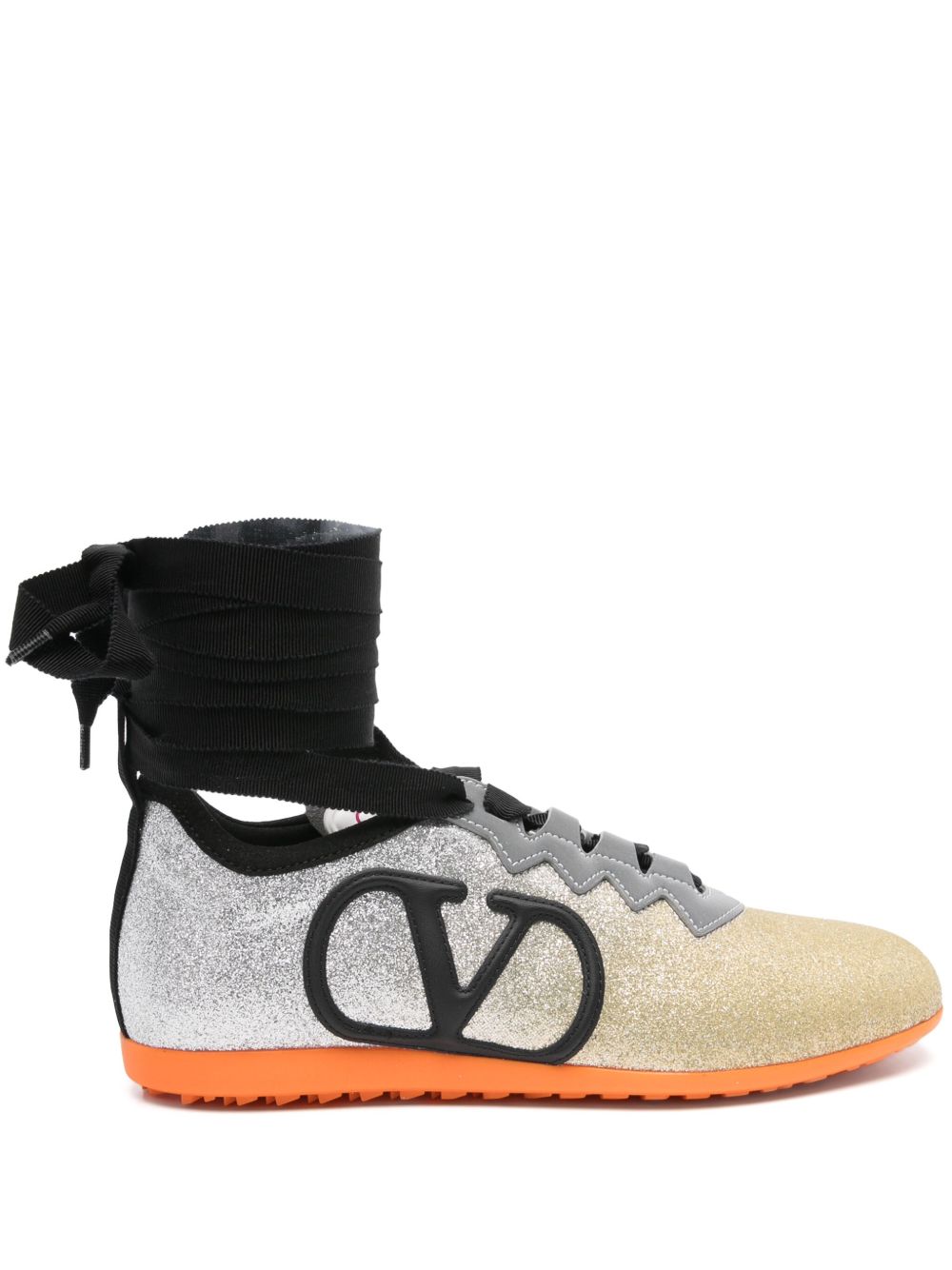 Valentino Garavani Women's Chromathon Sneaker In Perforated Nappa Leather