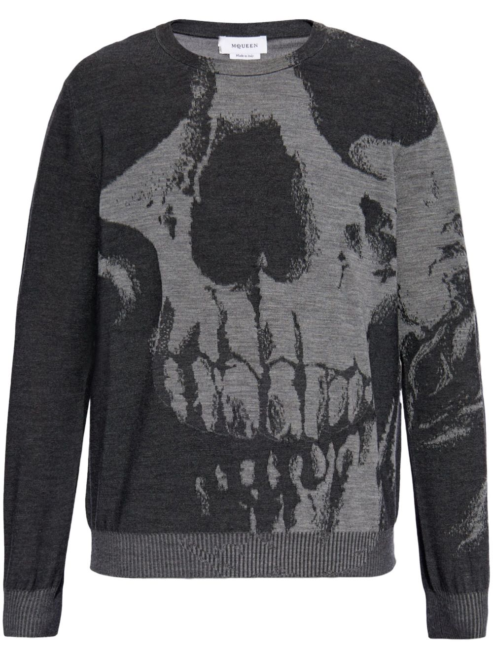 Alexander Mcqueen Men's Skull Sweater