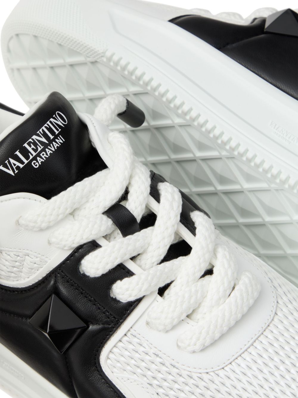 Valentino Garavani Men's One Stud Leather Sneakers