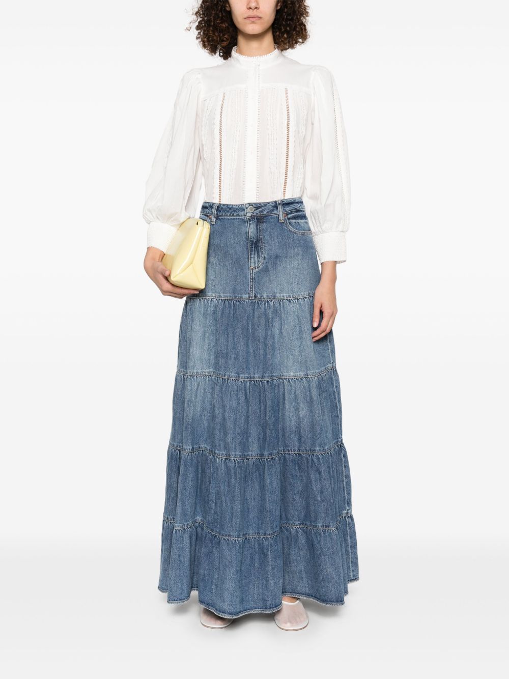 Alice + Olivia Women's Cora Cotton Blouse