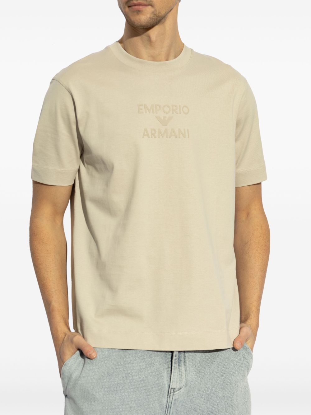 Emporio Armani Men's Logo Printed T-Shirt