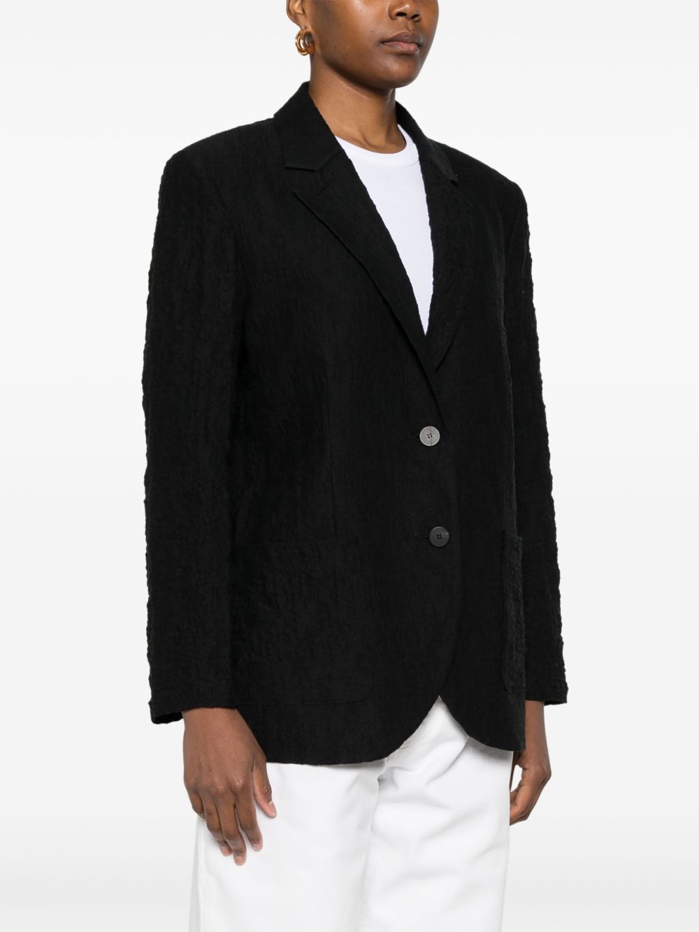 Harris Wharf London Women's Wrinkled Blazer