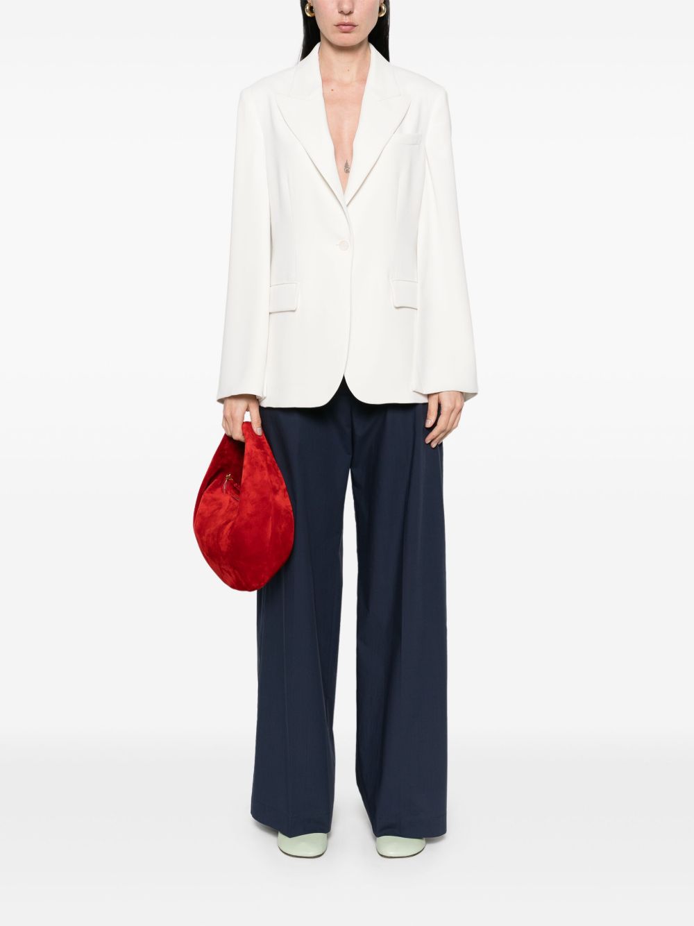 P.A.R.O.S.H. Simple Boutonnage Blazer