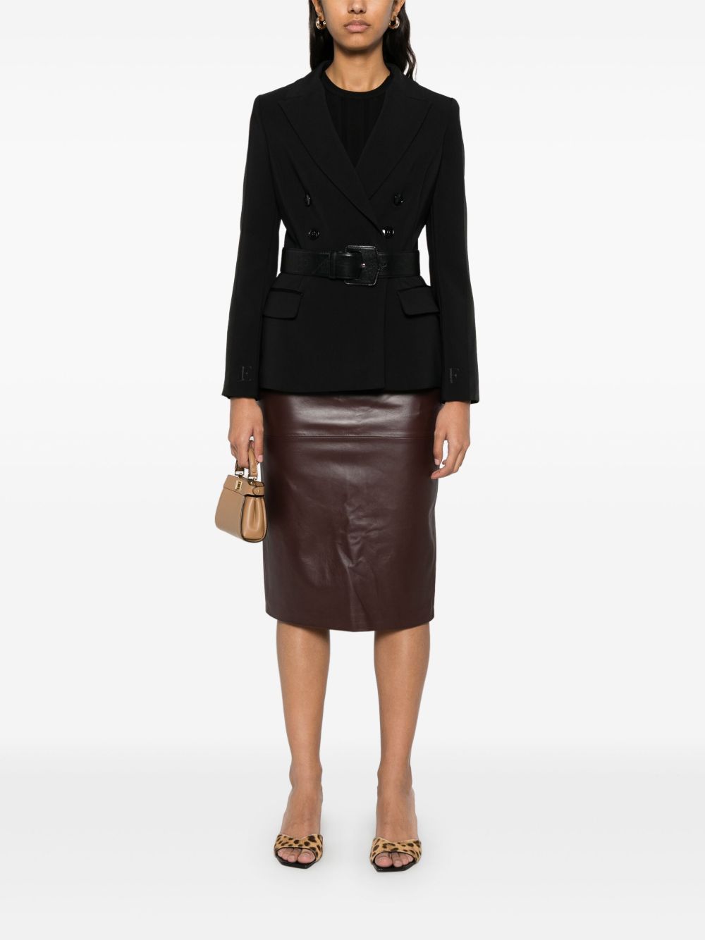 Elisabetta Franchi Women's Double Breasted Blazer