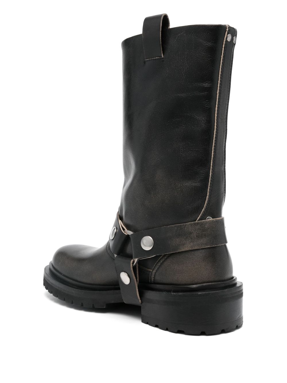 Golden Goose Women's Leather Biker Boots