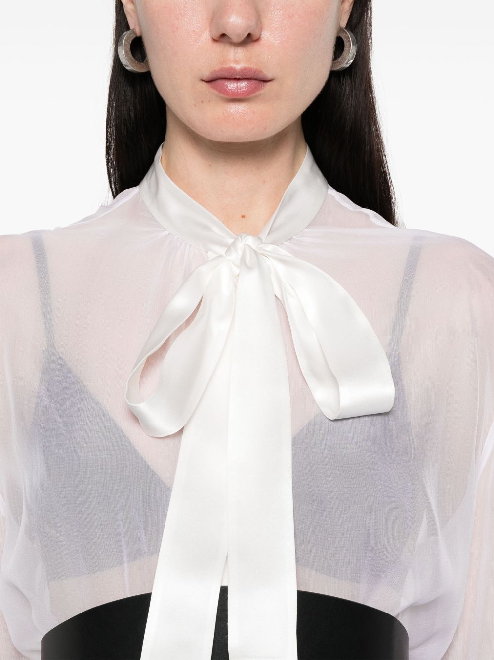 Dolce & Gabbana Women's Bow-Detail Shirt