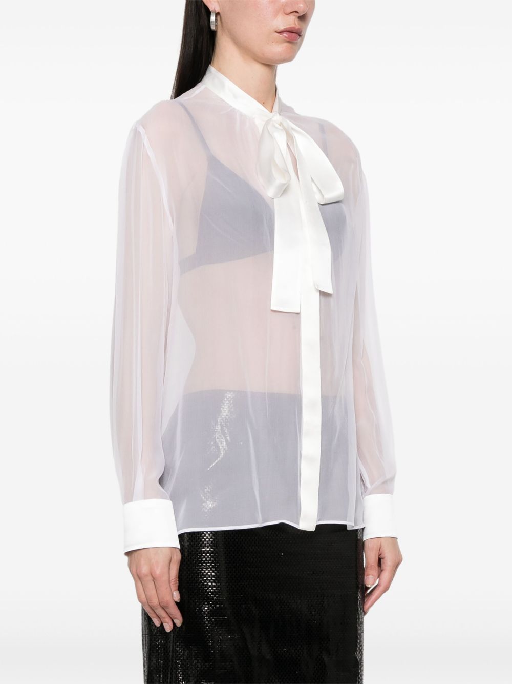 Dolce & Gabbana Women's Bow-Detail Shirt