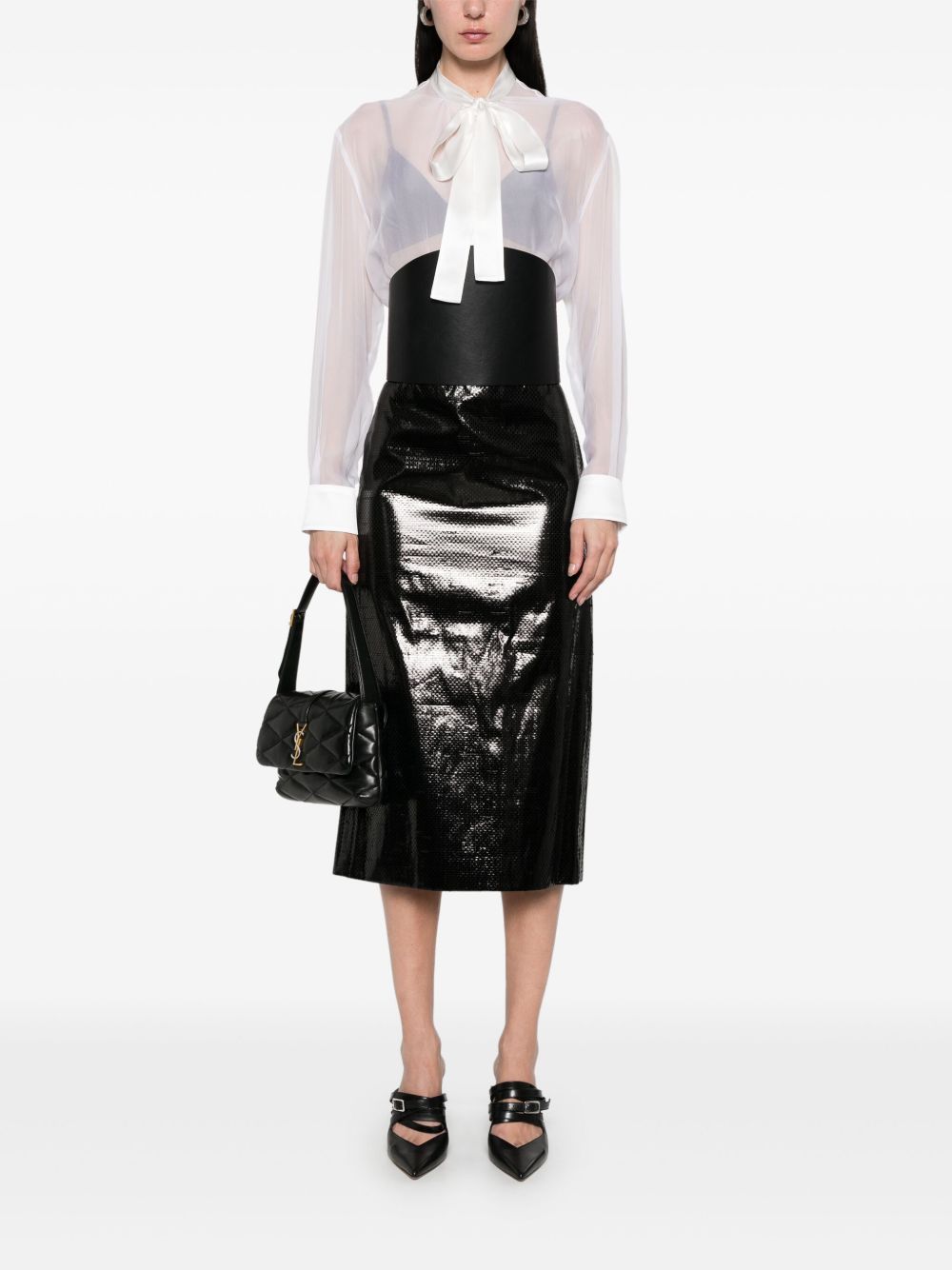 Dolce & Gabbana Women's Bow-Detail Shirt
