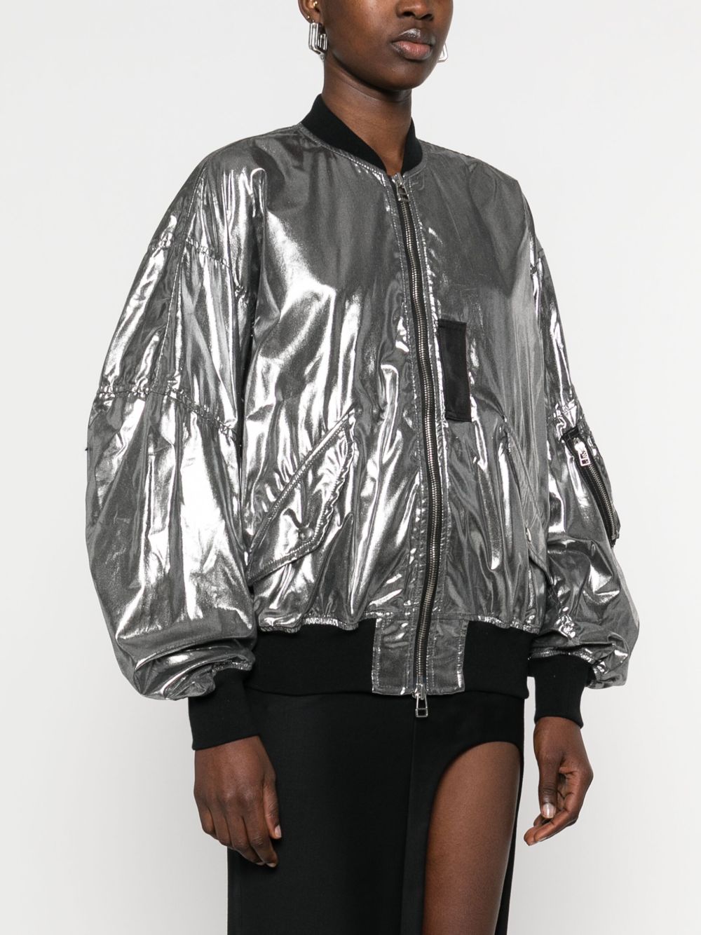Junya Watanabe Women's Metallic Effect Bomber Jacket