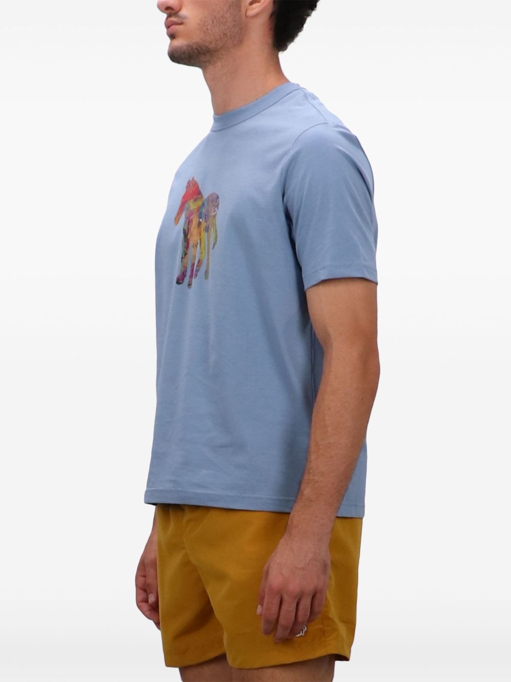 Ps By Paul Smith Men's T-Shirts And Polos Clear Blue