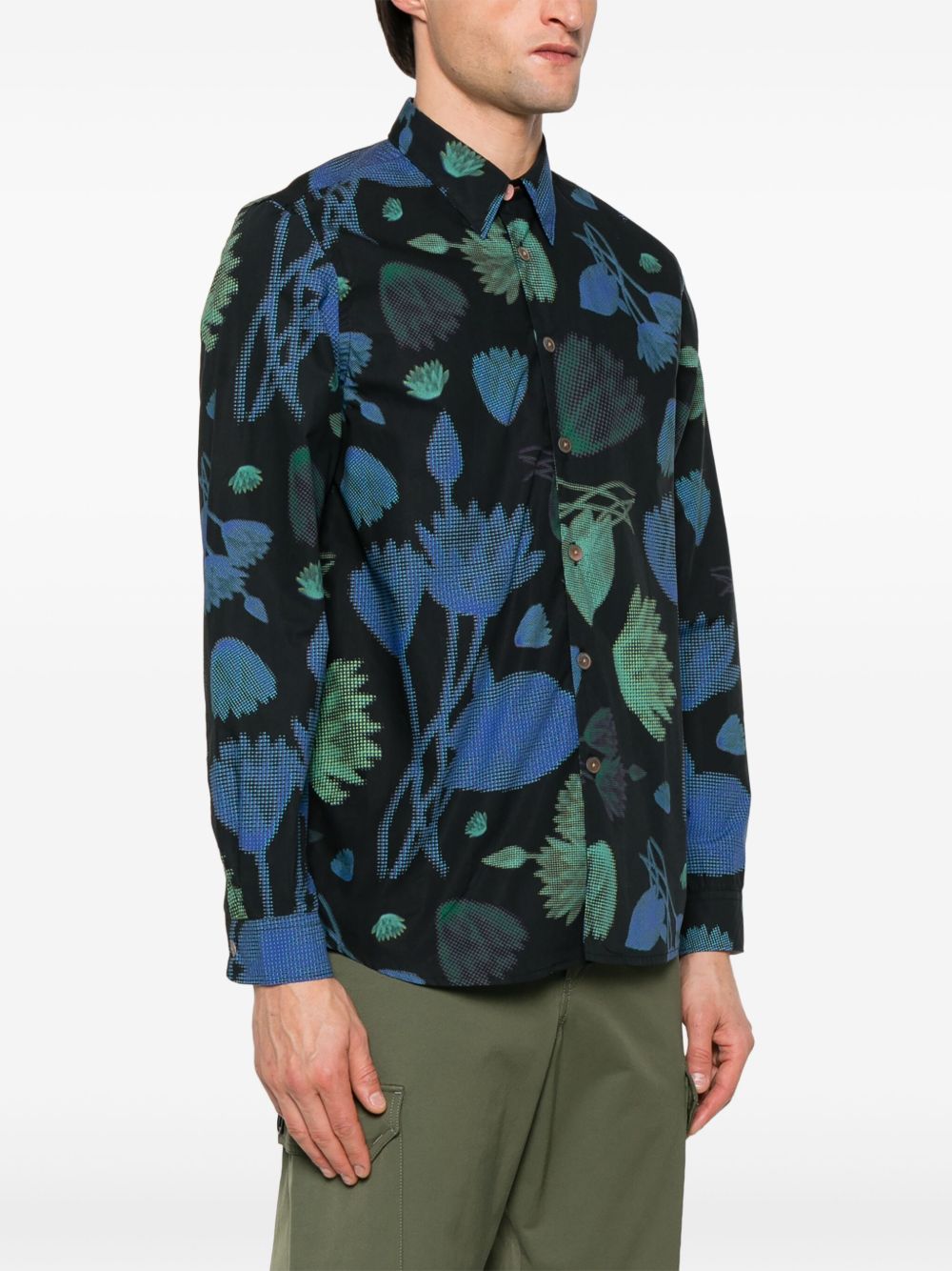Ps By Paul Smith Men's Shirts Blue