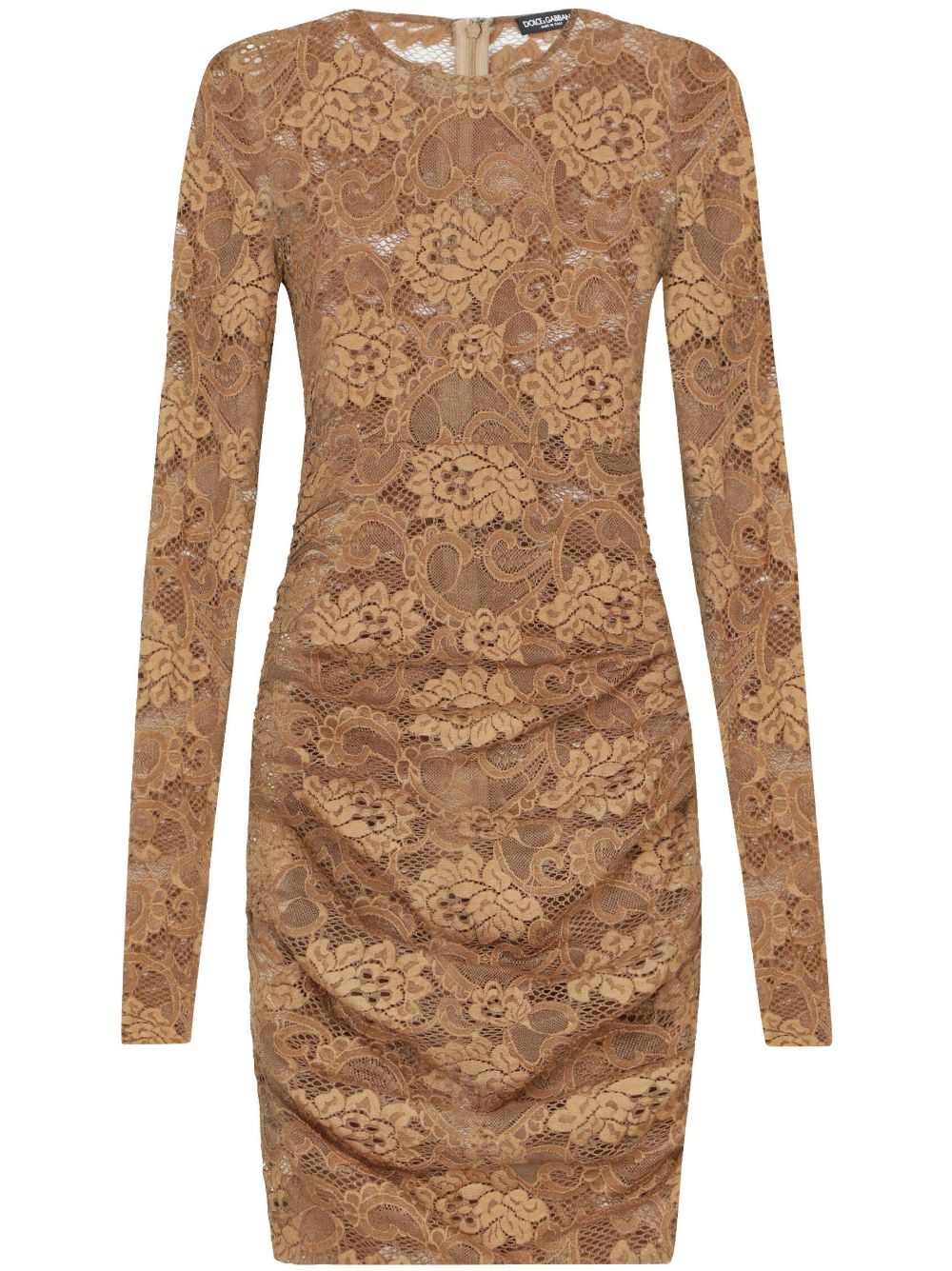 Dolce & Gabbana Women's Short Floral Lace Dress